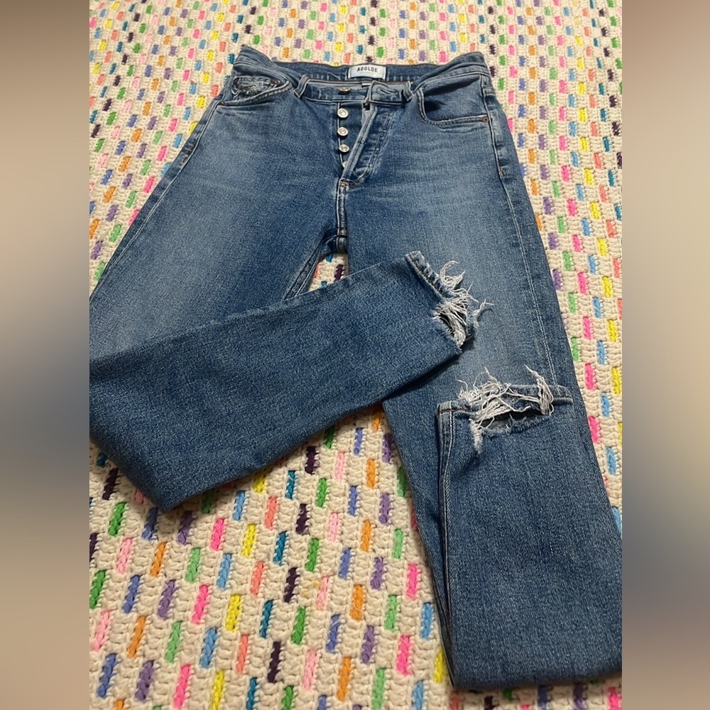 AGOLDE Nico High Rise Slim Jeans size 24